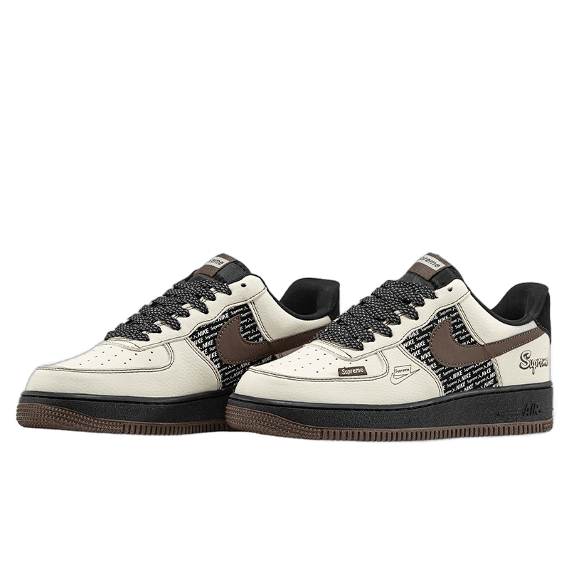 Nike Air Force 1 Low x Supreme Beige Brown